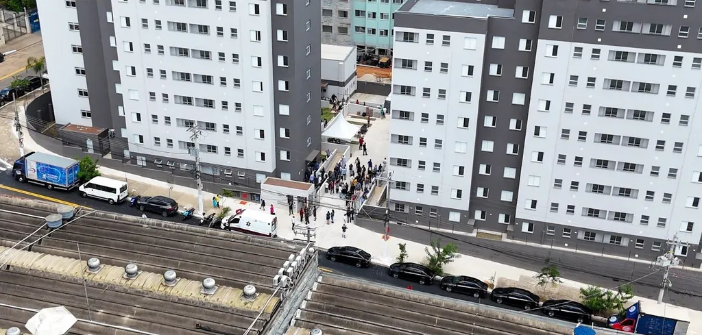 Obra do Residencial Casa Nova, em São Mateus: registro 1